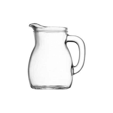BORMIOLI ROCCO BISTROT JUG 1.15lt CLEAR (1.46160) (*330-020*) = PACK OF 6 X EACHES
