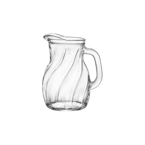 BORMIOLI ROCCO BISTROT TWIST CARAFE 1.17lt CLEAR (1.46141) (*330-026*) = PACK OF 6 X EACHES