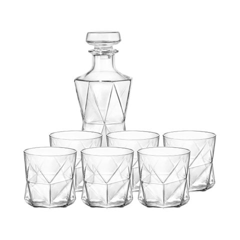 CASSIOPEA DECANTER AND TUMBLER 7PC SET (2.34525) (*310-353*) = PACK OF 2 X SETS