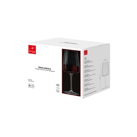 BORMIOLI ROCCO EXCLUSIVA MERLOT 535ml (3.49788) (*320-210*) = PACK OF 24 X EACHES