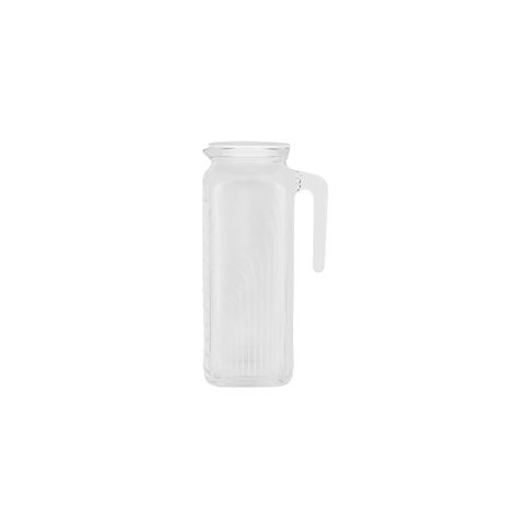 BORMIOLI ROCCO GELO JUG w/WHITE LID 1.2lt (2.29910.MB1) (*340-080*) = PACK OF 6 X EACHES