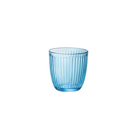 BORMIOLI ROCCO LINE TUMBLER 290ml LIVELY BLUE (5.805502) (*315-413*) = PACK OF 12 X EACHES