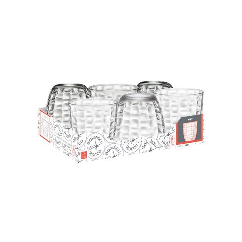 BORMIOLI ROCCO MAT WATER 293ml CLEAR (5.80210) (*340-305*) = PACK OF 6 X EACHES