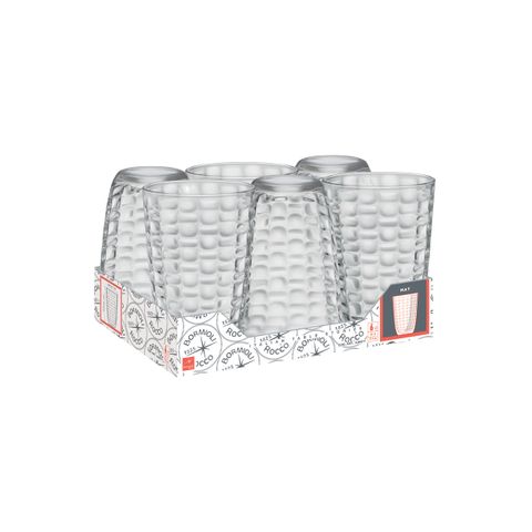 BORMIOLI ROCCO MAT LONG DRINK 395ml CLEAR (5.80211) (*340-306*) = PACK OF 6 X EACHES