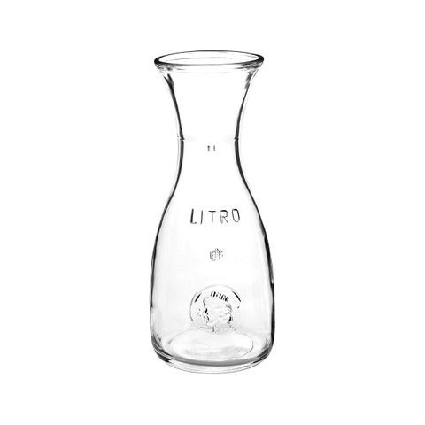 BORMIOLI ROCCO MISURA CARAFE 1.0lt CLEAR (1.84179) (*330-011*) = PACK OF 6 X EACHES