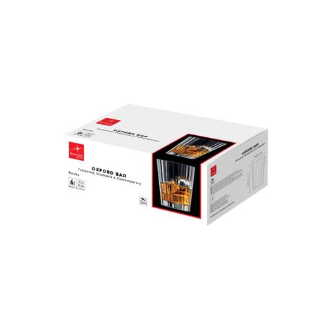 BORMIOLI ROCCO OXFORD BAR ROCKS 312ml CLEAR (3.40766) (*310-411*) = PACK OF 36 X EACHES