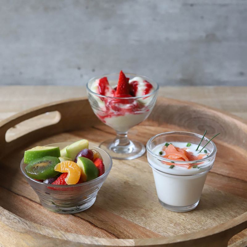 DURALEX GIGOGNE DESSERT CUP 250ml CLEAR (5002AB06) (*500-074*) = PACK OF 12 X EACHES