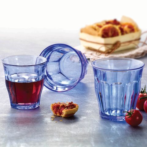 DURALEX PICARDIE TUMBLER 220ml MARINE (1026BB06) (*500-020*) = PACK OF 12 X EACHES
