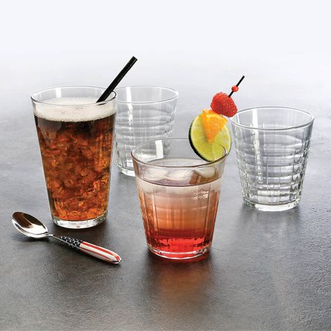 DURALEX PRISME TUMBLER 220ml MARINE (1032BC04) (*500-041*) = PACK OF 8 X EACHES