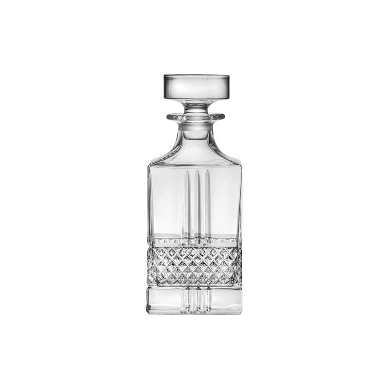 RCR BRILLANTE WHISKY DECANTER 92x189mm 850ml  (51592020306) (*RCR363-677*) = PACK OF 4 X EACHES