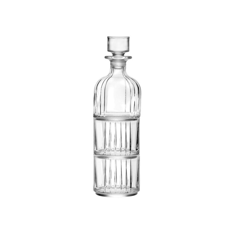RCR COMBO WHISKY DECANTER 345ml w/2xDOF 367ml  (25535020406) (*RCR363-300*) = PACK OF 6 X EACHES