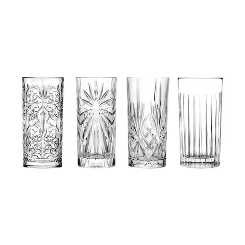 RCR MIXOLOGY TREND LONG TUMBLER 440ml SET OF 4 (26984020506) (*RCR363-573*) = PACK OF 3 X SETS
