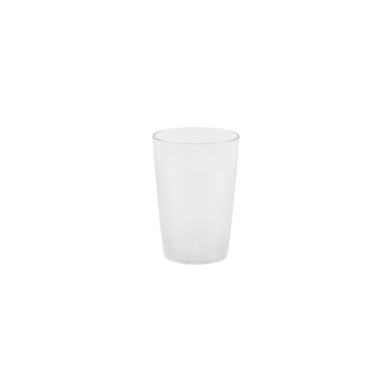 ROLTEX POLYCARBONATE TUMBLER 250ml CLEAR (*ROLTEXR103CL*) = PACK OF 5 X EACHES