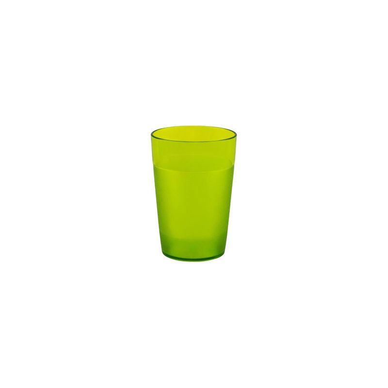 ROLTEX POLYCARBONATE TUMBLER 250ml GREEN (*ROLTEXR103GRN*) = PACK OF 5 X EACHES