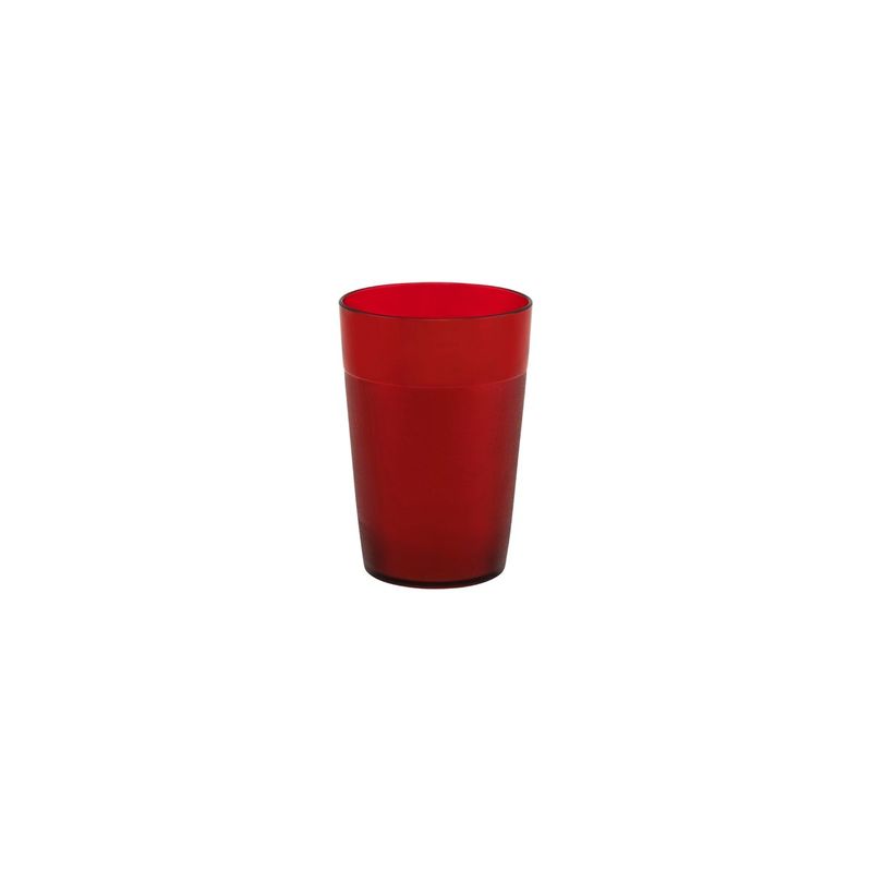 ROLTEX POLYCARBONATE TUMBLER 250ml RED (*ROLTEXR103R*) = PACK OF 5 X EACHES