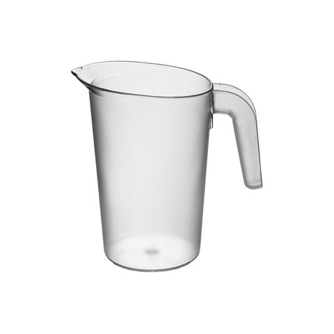 ROLTEX POLYCARBONATE PITCHER 1.0lt CLEAR (*ROLTEXR100CL*) = PACK OF 6 X EACHES