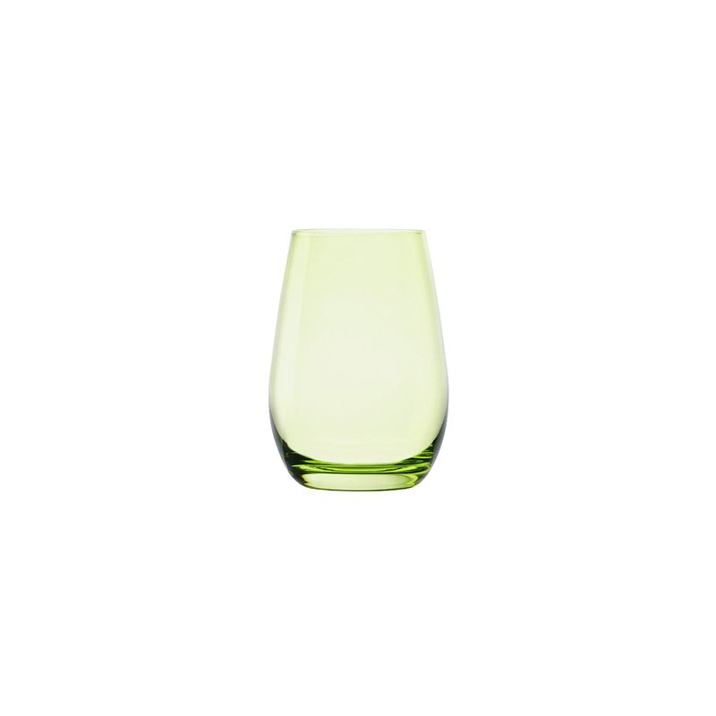STOLZLE ELEMENTS TUMBLER 465ml GREEN (352 00 12 EL006) (*364-022*) = PACK OF 24 X EACHES