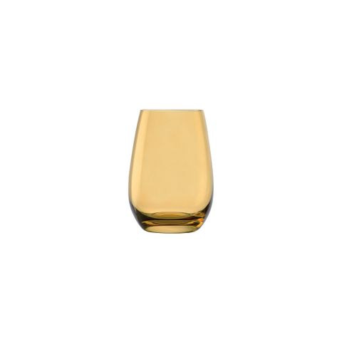 STOLZLE ELEMENTS TUMBLER 465ml AMBER (352 00 12 EL015) (*364-023*) = PACK OF 24 X EACHES