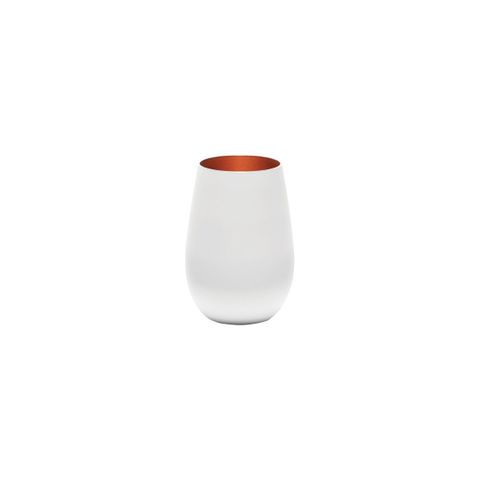 STOLZLE OLYMPIC TUMBLER 465ml MATT WHITE/BRONZE (*365-442*) = PACK OF 24 X EACHES
