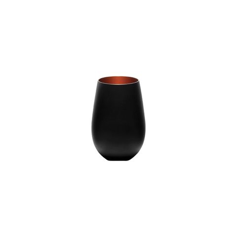 STOLZLE OLYMPIC TUMBLER 465ml MATT BLACK/BRONZE (*365-412*) = PACK OF 24 X EACHES