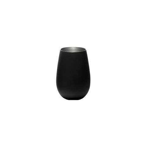 STOLZLE OLYMPIC TUMBLER 465ml MATT BLACK/SILVER (*365-411*) = PACK OF 24 X EACHES