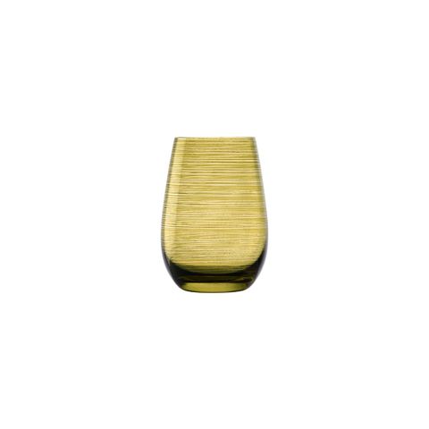 STOLZLE TWISTER TUMBLER 465ml OLIVE (352 00 12 TW014) (*364-045*) = PACK OF 24 X EACHES