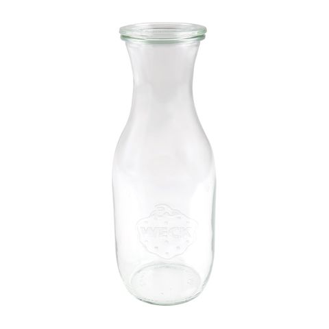 WECK BOTTLE GLASS JAR W/LID 1062ml 60x250mm (766) (*82309*) = PACK OF 6 X EACHES