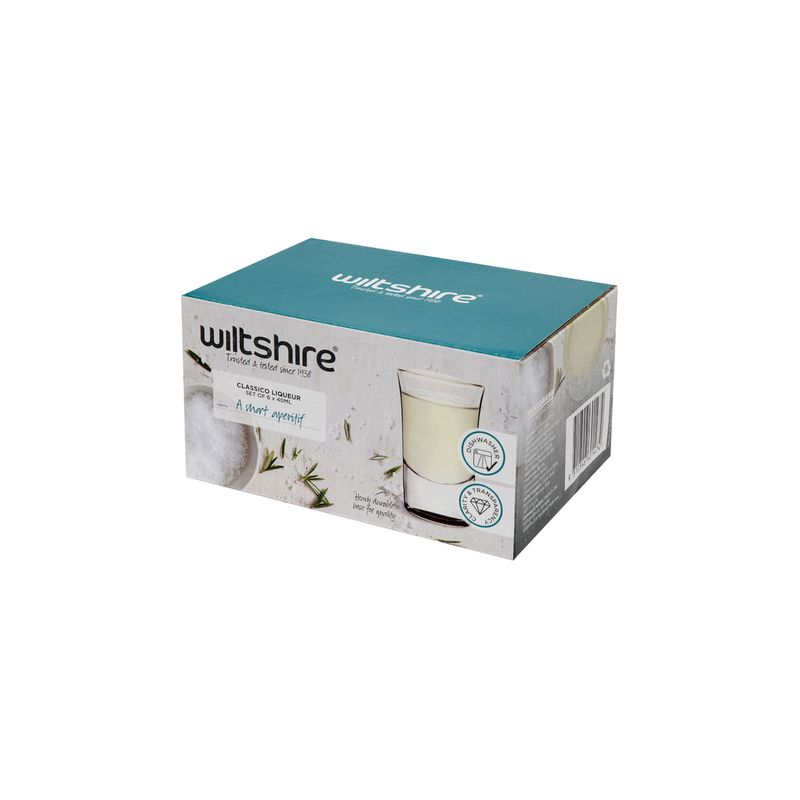 WILTSHIRE CLASSICO LIQUEUR 40ml SET OF 6 (*WLT60147*) = PACK OF 6 X SETS
