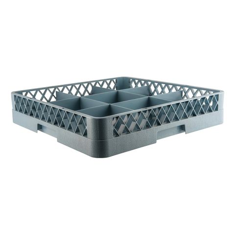 CHEF INOX WASHRACK 9-COMP  490x490x100mm (*69809*) =  1 X EACH