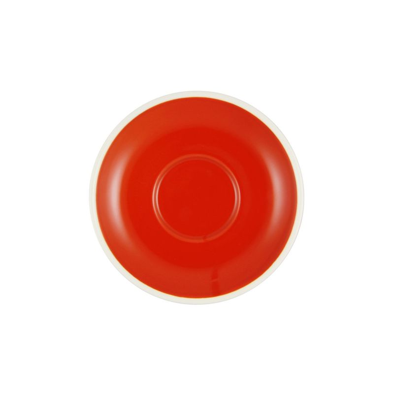 BREW-CHILLI/WHITE SAUCER TO SUITS BW0010/15/20 (*BW0025*) = PACK OF 6 X EACHES