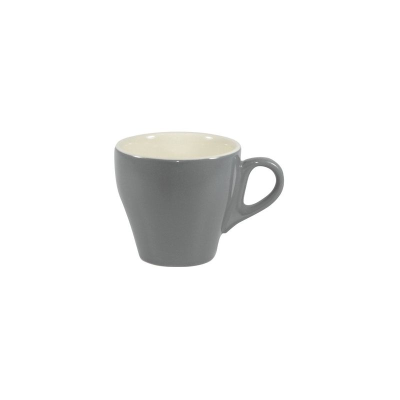 BREW-FRENCH GREY/WHITE LONG BLACK 180ml (*BW0535*) = PACK OF 6 X EACHES