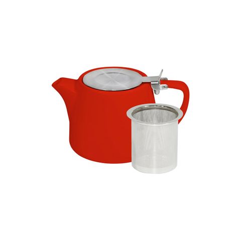 BREW-CHILLI STACKABLE TEAPOT 500ml w/SS INFUSER & LID (*BW0060*) = PACK OF 2 X EACHES