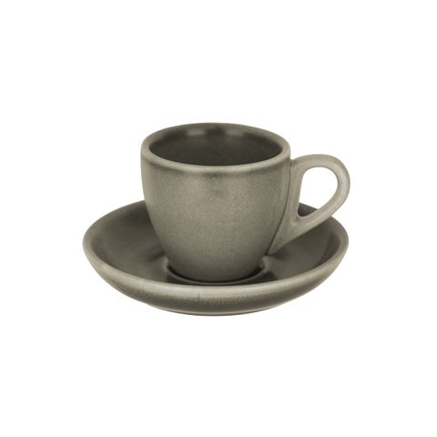 BREW ESPRESSO CUP 90ml FROST GREY (*BW8400*) = PACK OF 6 X EACHES