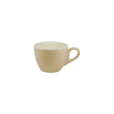 BREW-HARVEST/WHITE MATT LARGE FLAT WHITE  CUP 220ml (*BW0915*) = PACK OF 6 X EACHES