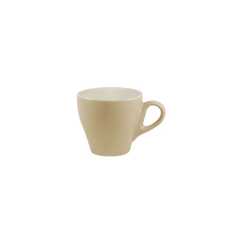 BREW-HARVEST/WHITE MATT LONG BLACK CUP 220ml (*BW0920*) = PACK OF 6 X EACHES