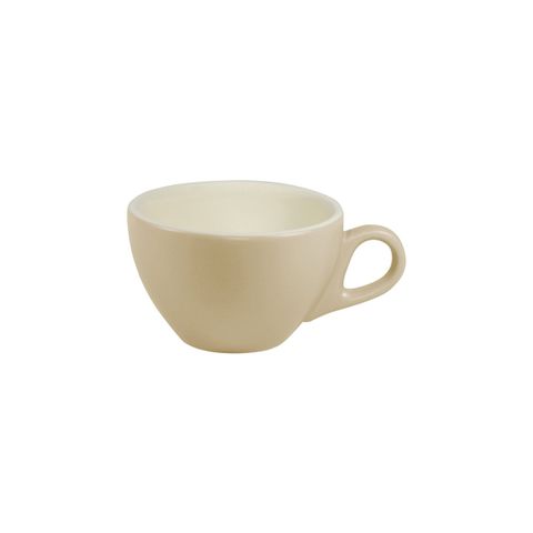BREW-HARVEST/WHITE MATT LATTE CUP 280ml (*BW0945*) = PACK OF 6 X EACHES