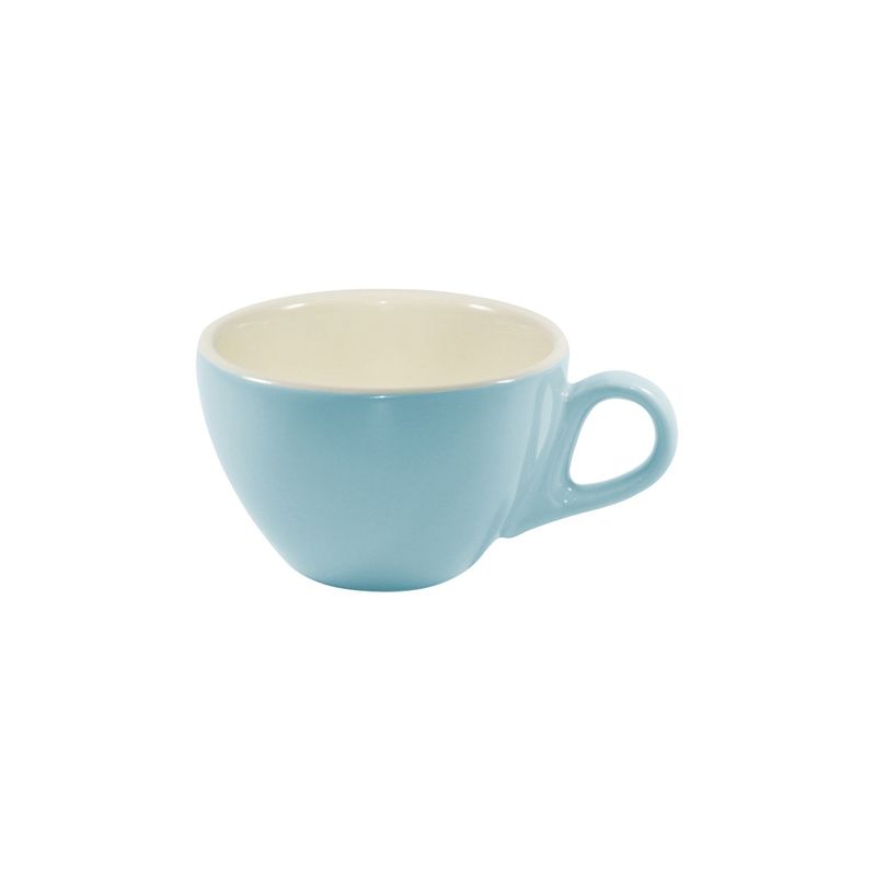 BREW-MAYA BLUE/WHITE LATTE CUP 280ml (*BW0645*) = PACK OF 6 X EACHES