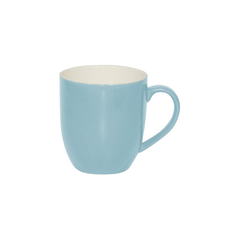 BREW-MAYA BLUE/WHITE MUG 380ml (*BW0624*) = PACK OF 6 X EACHES