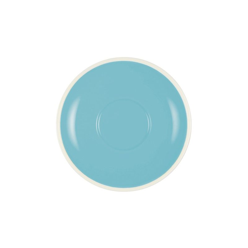 BREW-MAYA BLUE/WHITE SAUCER TO SUIT BW0645/24 (*BW0650*) = PACK OF 6 X EACHES