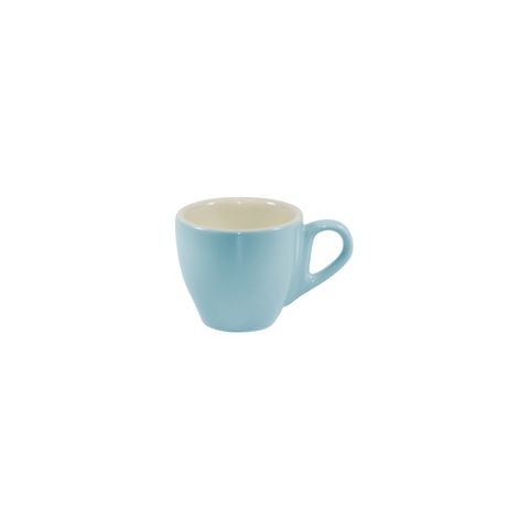 BREW-MAYA BLUE/WHITE ESPRESSO CUP 90ml (*BW0600*) = PACK OF 6 X EACHES