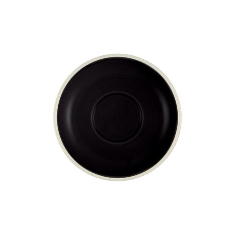 BREW-ONYX/WHITE SAUCER TO SUIT BW1045/24 (*BW1050*) = PACK OF 6 X EACHES
