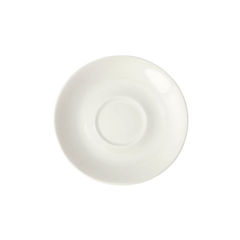 BREW-WHITE SAUCER TO SUIT BW2030/BW2035 140mm (*BW2040*) = PACK OF 6 X EACHES