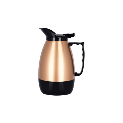 INSULATED JUG-2.0lt BLACK/GOLD "HOT'n COLD" (*04437*) =  1 X EACH