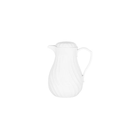 INSULATED JUG-0.6lt WHITE "CONNOISSERVE" (*04431-W*) =  1 X EACH