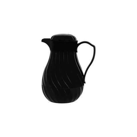 INSULATED JUG-1.2lt BLACK "CONNOISSERVE" (*04432-BK*) =  1 X EACH