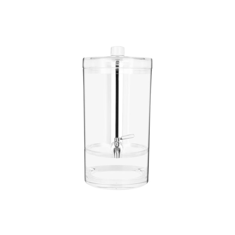 CHEF INOX ROUND JUICE DISPENSER POLY/ICE 247x206x409mm 6.4lt (*54980*) =  1 X EACH
