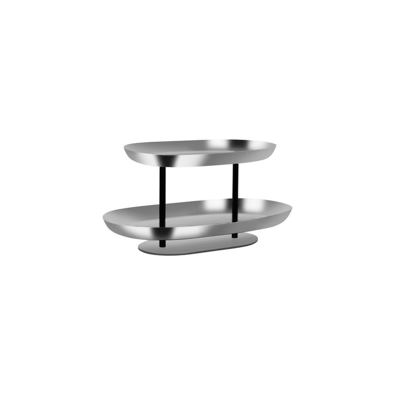 CHEF INOX 2-TIER SEAFOOD STAND SS/IRON 380x260x195mm (*06990*) =  1 X EACH