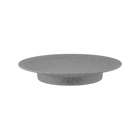 JAB CONCRETE MATT CAKE STAND/PLATE FOOTED COUPE 340x50mm(201 (*49207-CON*) = PACK OF 4 X EACHES