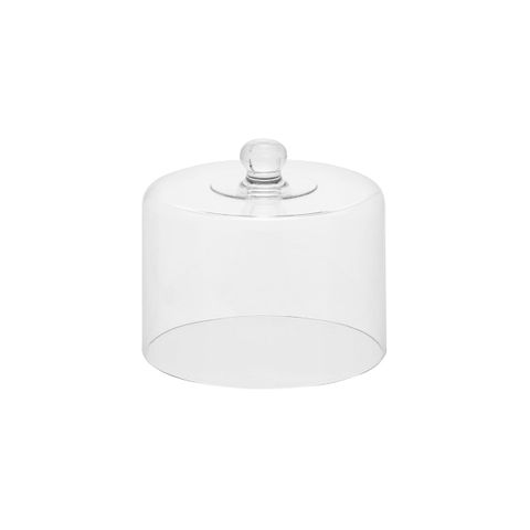 CHEF INOX STRAIGHT SIDE CLOCHE  POLYCARB 208x182mm CLEAR (*04173*) =  1 X EACH