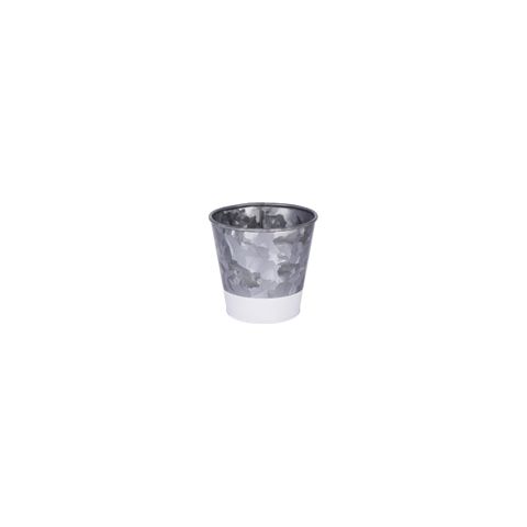 CHEF INOX CONEY IS GALVANISED POT FLARED 100x95mm DIPPED WHI (*78634*) =  1 X EACH